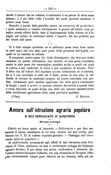 Il coltivatore giornale di agricoltura pratica