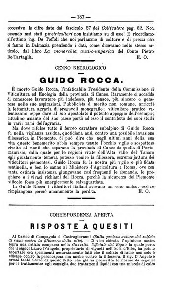 Il coltivatore giornale di agricoltura pratica