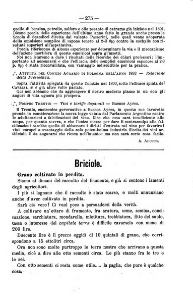 Il coltivatore giornale di agricoltura pratica