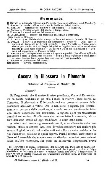 Il coltivatore giornale di agricoltura pratica