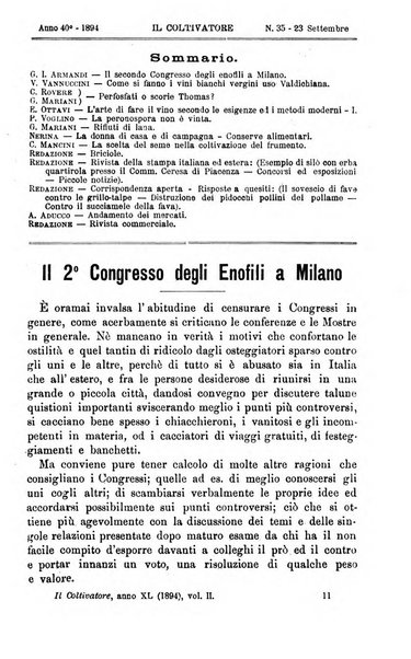 Il coltivatore giornale di agricoltura pratica