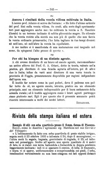 Il coltivatore giornale di agricoltura pratica