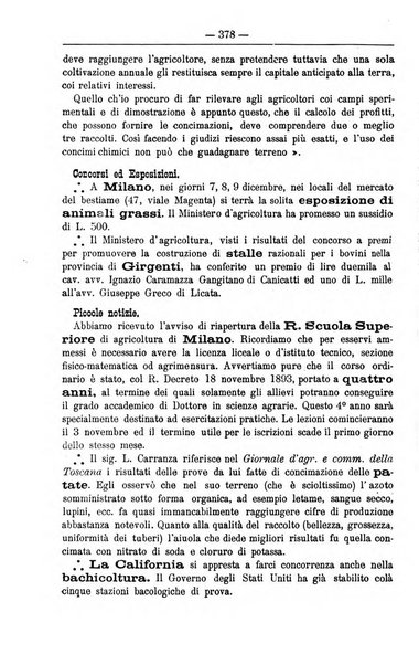 Il coltivatore giornale di agricoltura pratica