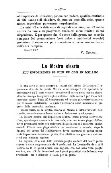 Il coltivatore giornale di agricoltura pratica