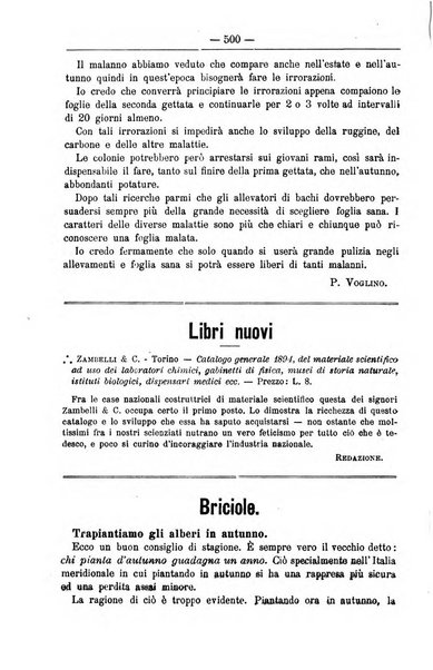 Il coltivatore giornale di agricoltura pratica