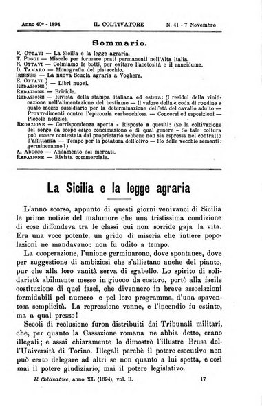 Il coltivatore giornale di agricoltura pratica