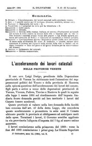 Il coltivatore giornale di agricoltura pratica