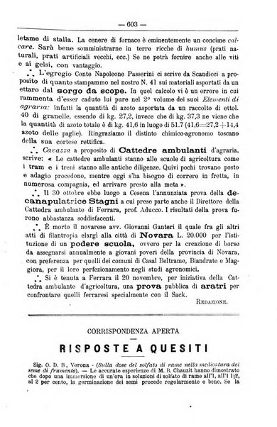 Il coltivatore giornale di agricoltura pratica