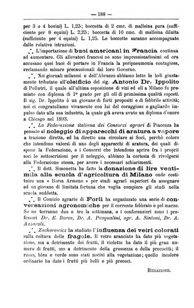 Il coltivatore giornale di agricoltura pratica