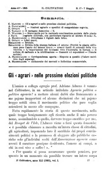 Il coltivatore giornale di agricoltura pratica