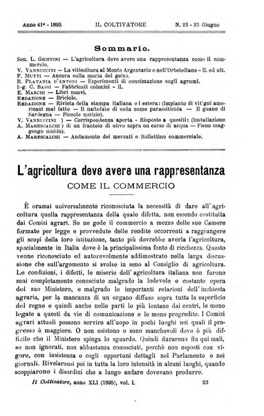 Il coltivatore giornale di agricoltura pratica