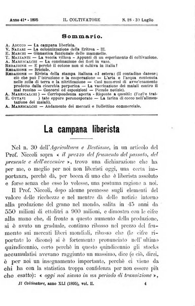 Il coltivatore giornale di agricoltura pratica