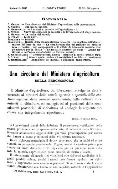 Il coltivatore giornale di agricoltura pratica