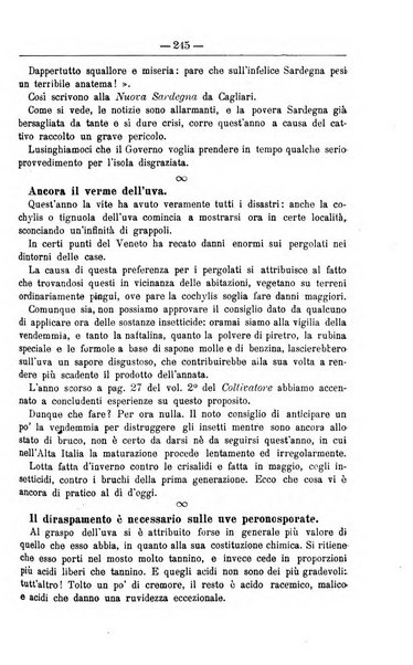 Il coltivatore giornale di agricoltura pratica