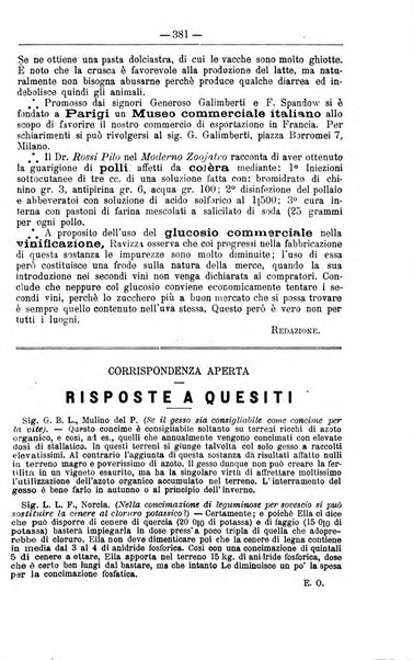 Il coltivatore giornale di agricoltura pratica