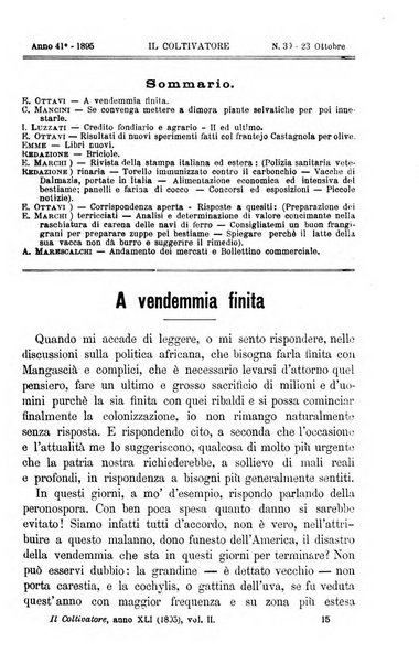 Il coltivatore giornale di agricoltura pratica