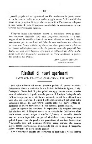 Il coltivatore giornale di agricoltura pratica