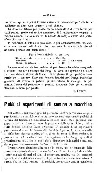 Il coltivatore giornale di agricoltura pratica