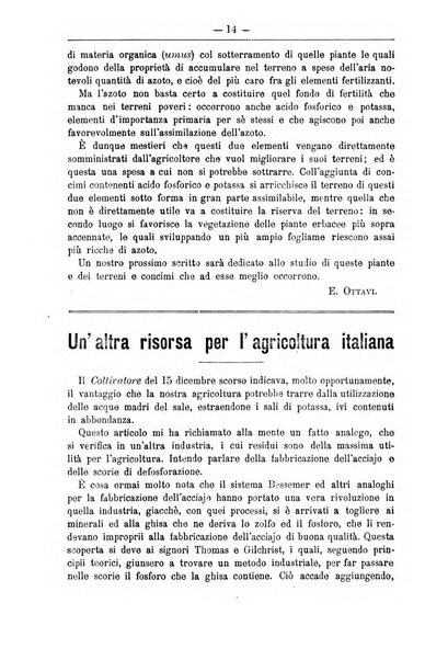 Il coltivatore giornale di agricoltura pratica