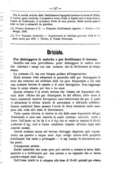 Il coltivatore giornale di agricoltura pratica