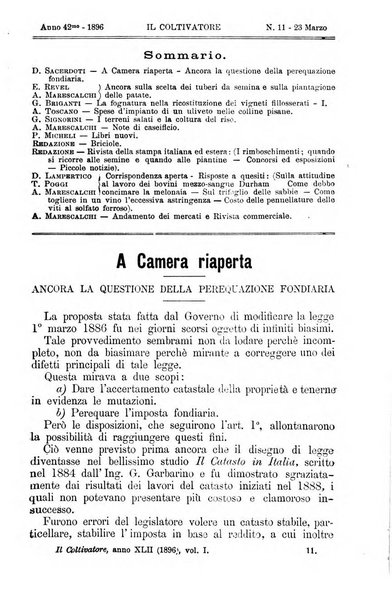 Il coltivatore giornale di agricoltura pratica