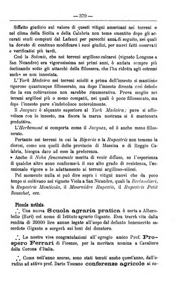 Il coltivatore giornale di agricoltura pratica