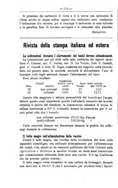 Il coltivatore giornale di agricoltura pratica