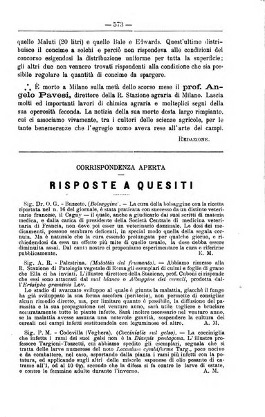 Il coltivatore giornale di agricoltura pratica