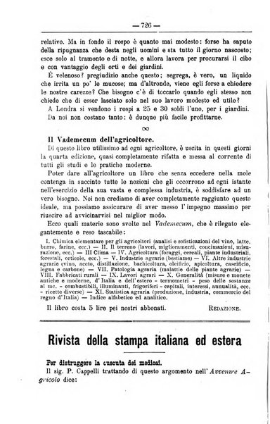 Il coltivatore giornale di agricoltura pratica