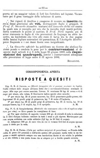 Il coltivatore giornale di agricoltura pratica