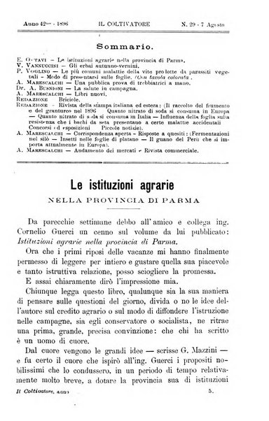 Il coltivatore giornale di agricoltura pratica