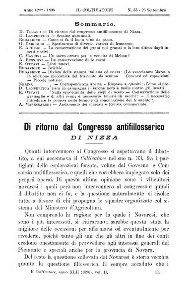 Il coltivatore giornale di agricoltura pratica