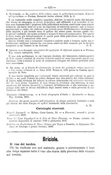 Il coltivatore giornale di agricoltura pratica