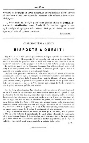 Il coltivatore giornale di agricoltura pratica