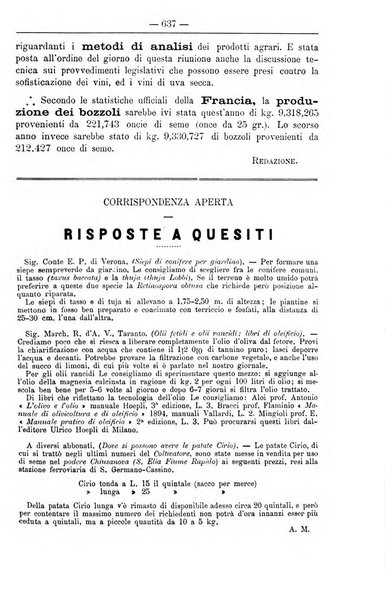 Il coltivatore giornale di agricoltura pratica