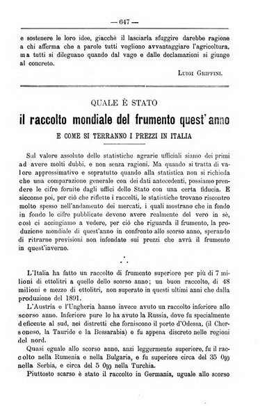 Il coltivatore giornale di agricoltura pratica