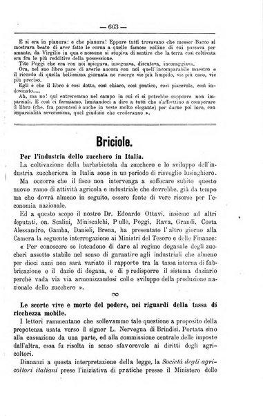 Il coltivatore giornale di agricoltura pratica