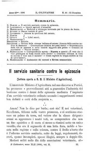 Il coltivatore giornale di agricoltura pratica