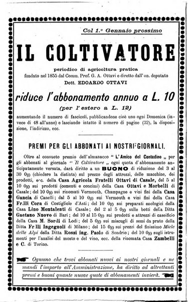 Il coltivatore giornale di agricoltura pratica