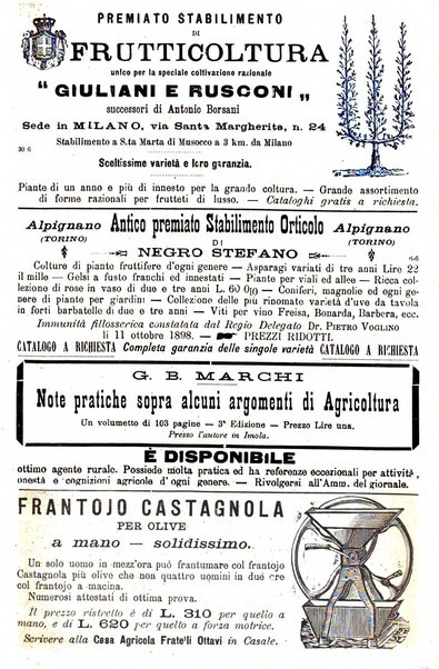 Il coltivatore giornale di agricoltura pratica