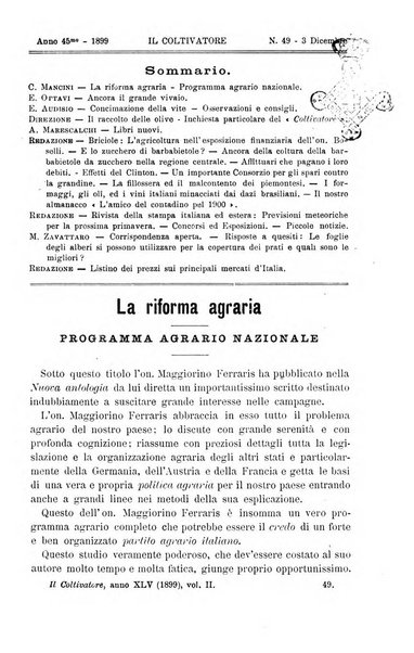 Il coltivatore giornale di agricoltura pratica