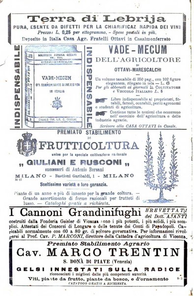 Il coltivatore giornale di agricoltura pratica