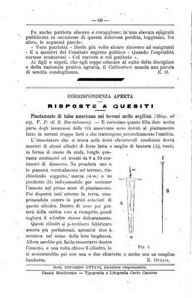 Il coltivatore giornale di agricoltura pratica