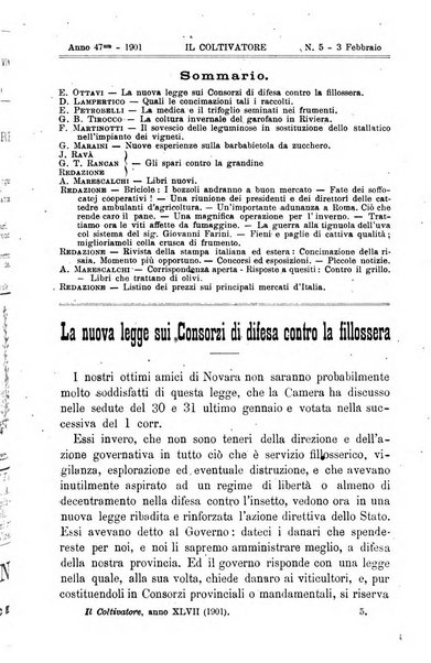 Il coltivatore giornale di agricoltura pratica