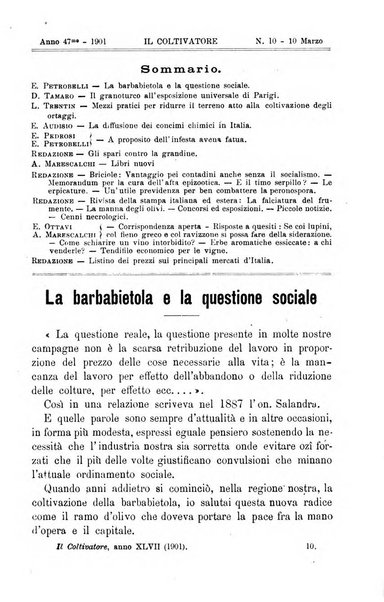 Il coltivatore giornale di agricoltura pratica