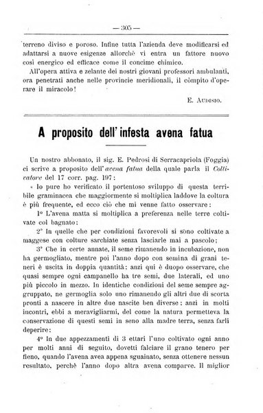 Il coltivatore giornale di agricoltura pratica