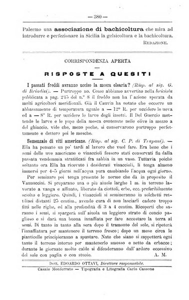 Il coltivatore giornale di agricoltura pratica