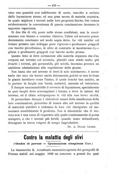 Il coltivatore giornale di agricoltura pratica