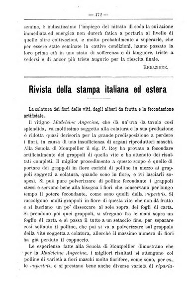 Il coltivatore giornale di agricoltura pratica