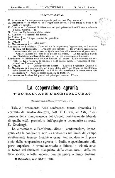 Il coltivatore giornale di agricoltura pratica